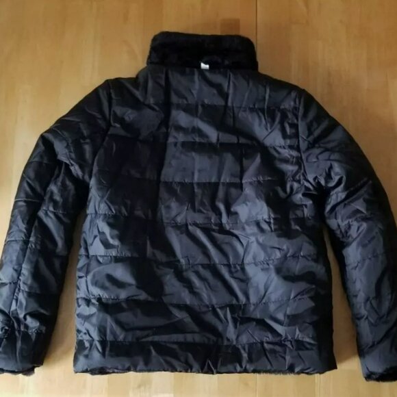 ACTIV8 Women's Faux Fur Reversible Winter Jacket, Size M - Picture 4 of 12